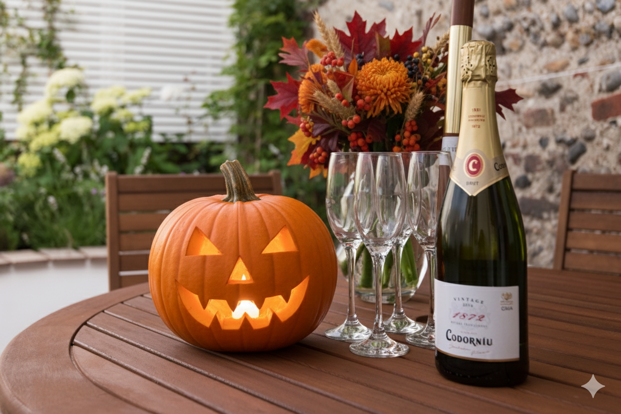 Halloween in a Brighton holiday rental