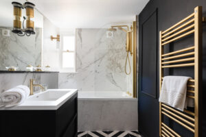 The bathroom